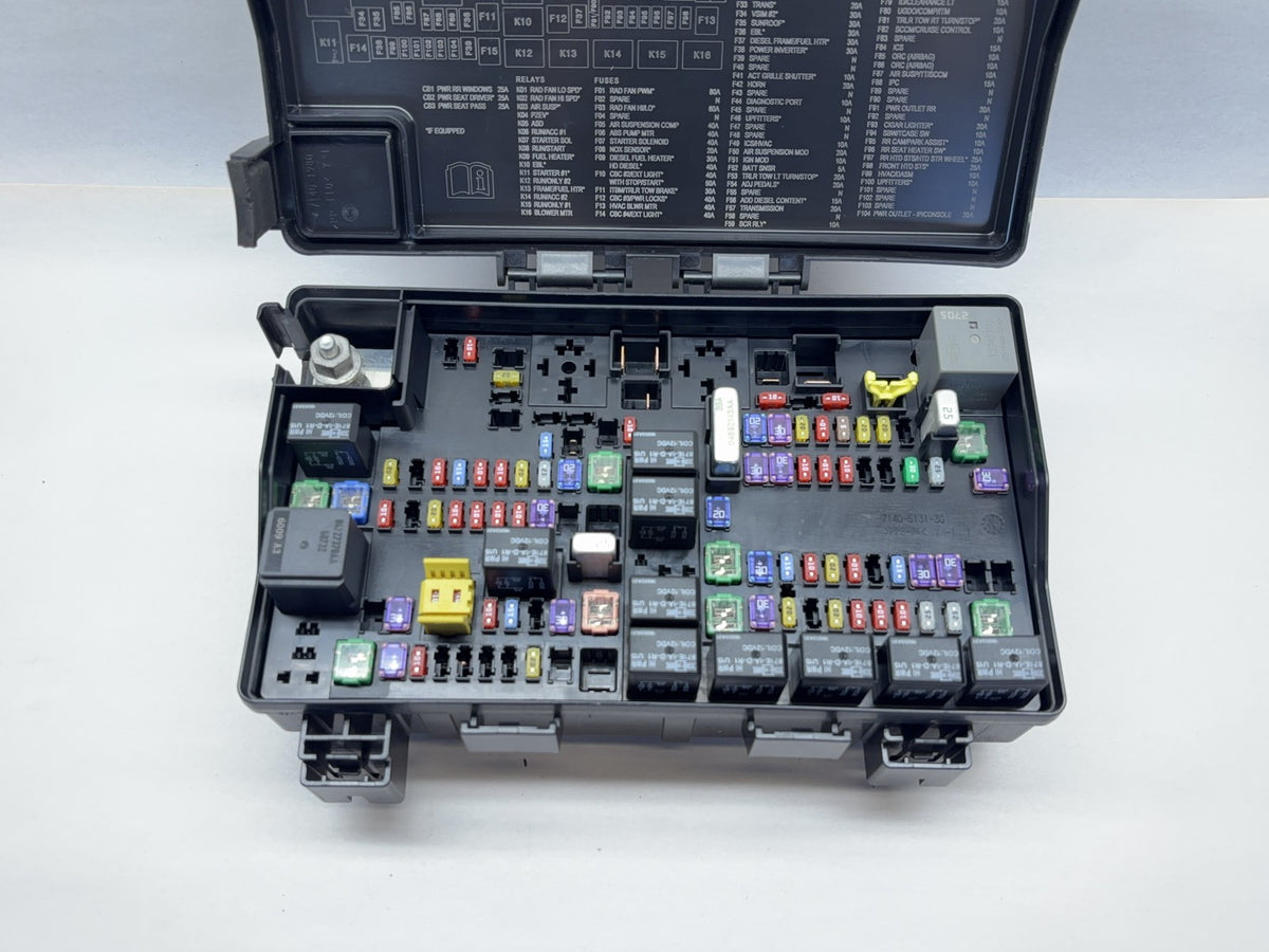 TIPM Fuse Box 2016-18 Ram 1500 EcoDiesel Power Distribution Center 68258536AB
