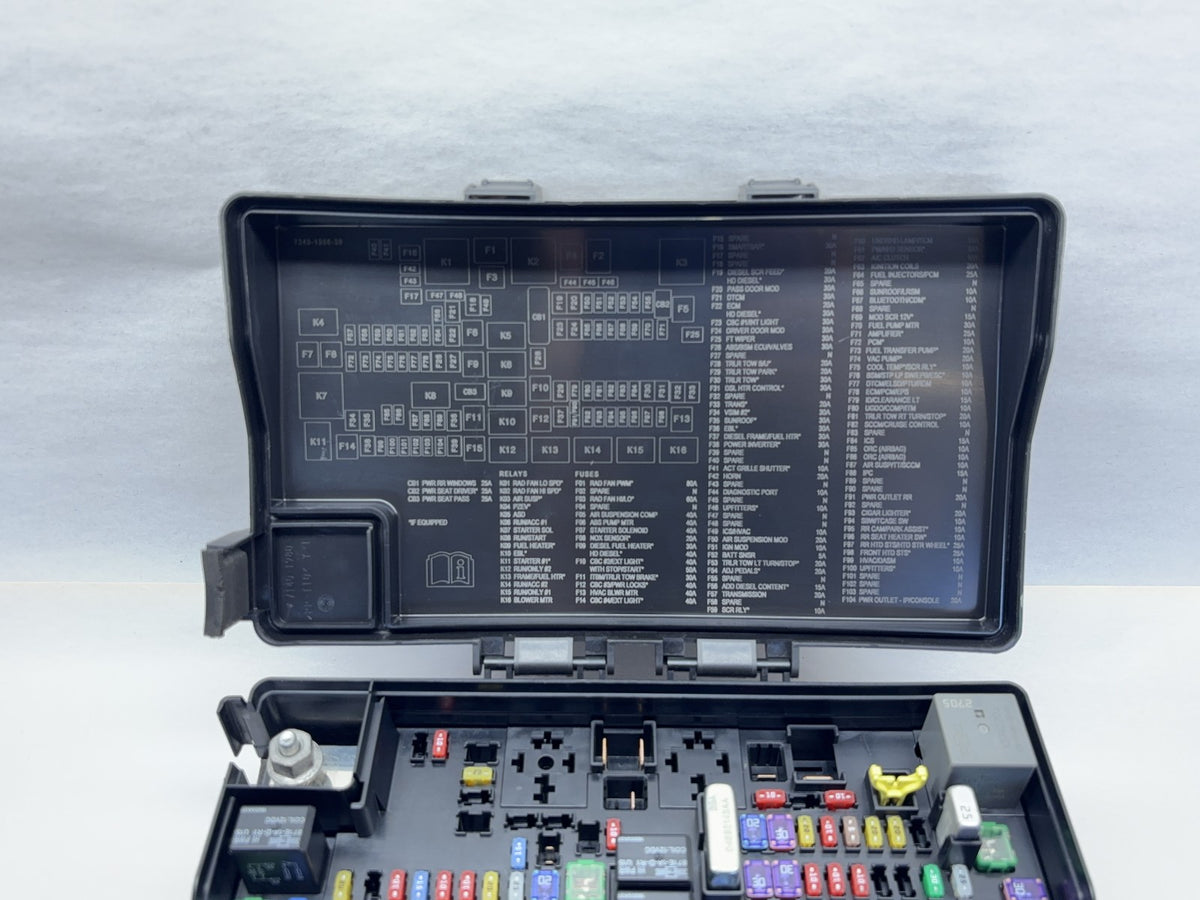 TIPM Fuse Box 2016-18 Ram 1500 EcoDiesel Power Distribution Center 68258536AB