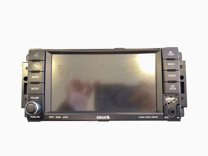 Radio Stereo Receiver 2010 11 12 Ram 1500 2500 3500 5064879AF RBZ CD DVD XM HDD
