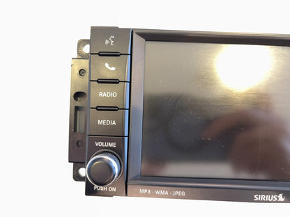 Radio Stereo Receiver 2010 11 12 Ram 1500 2500 3500 5064879AF RBZ CD DVD XM HDD