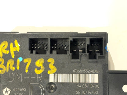 Passenger Side Door Module, 2010-2012 Ram 1500 2500 3500, RH 68055298AE