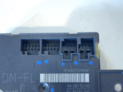 Driver Left Side Door Module, 2010-2012 Ram 1500 2500 3500, 68055299AF Used OEM