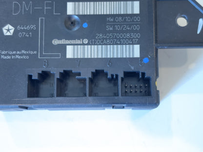 Driver Left Side Door Module, 2010-2012 Ram 1500 2500 3500, 68055299AF Used OEM