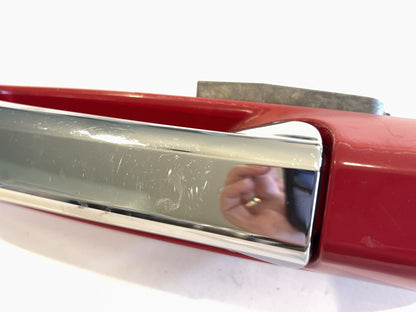 Left Rear Exterior Painted Door Handle 2010-18 Ram 1500 2500 Red Paint Code PR4