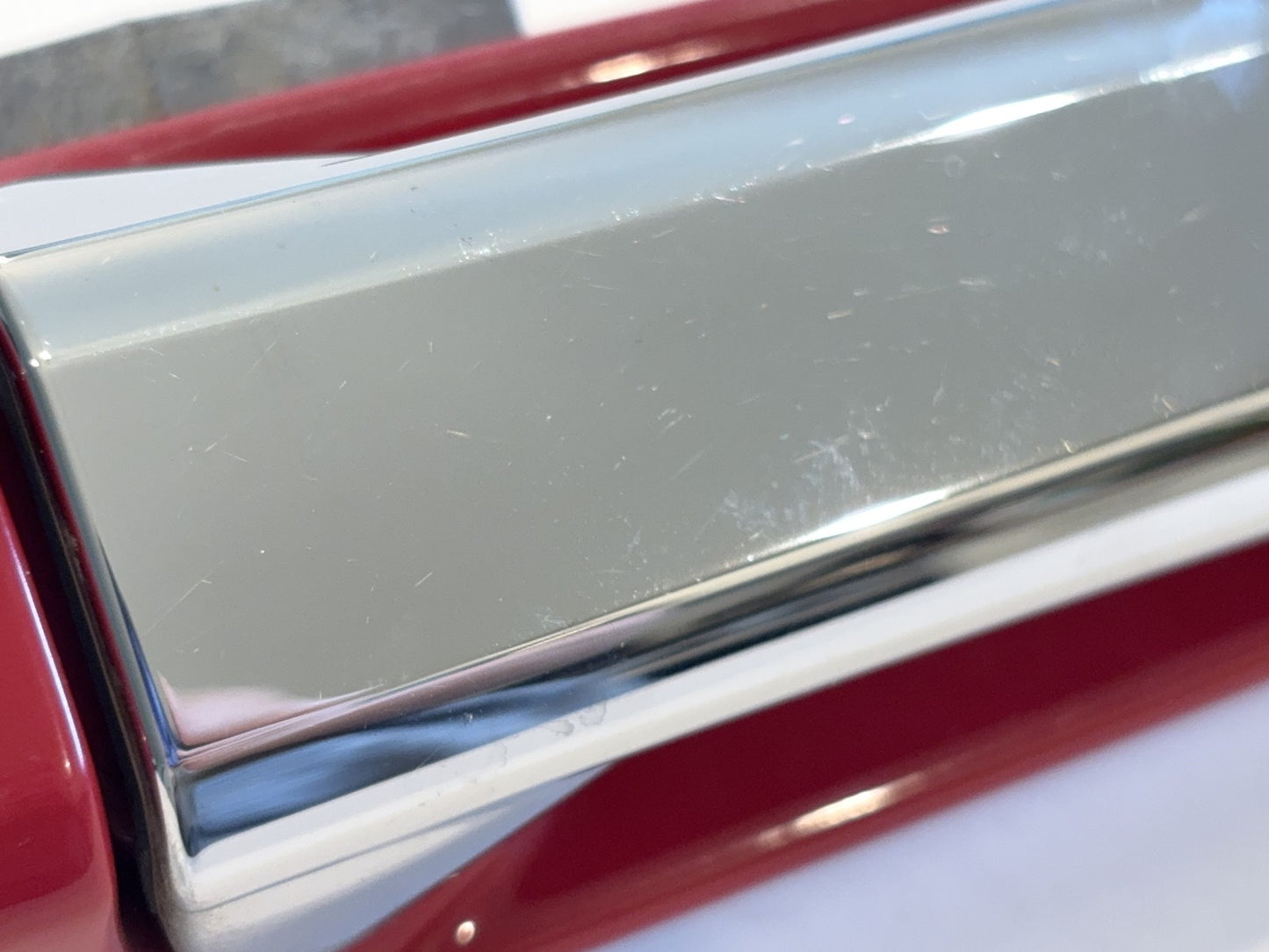 Right Rear Exterior Painted Door Handle 2010-18 Ram 1500 2500 Red Paint Code PR4