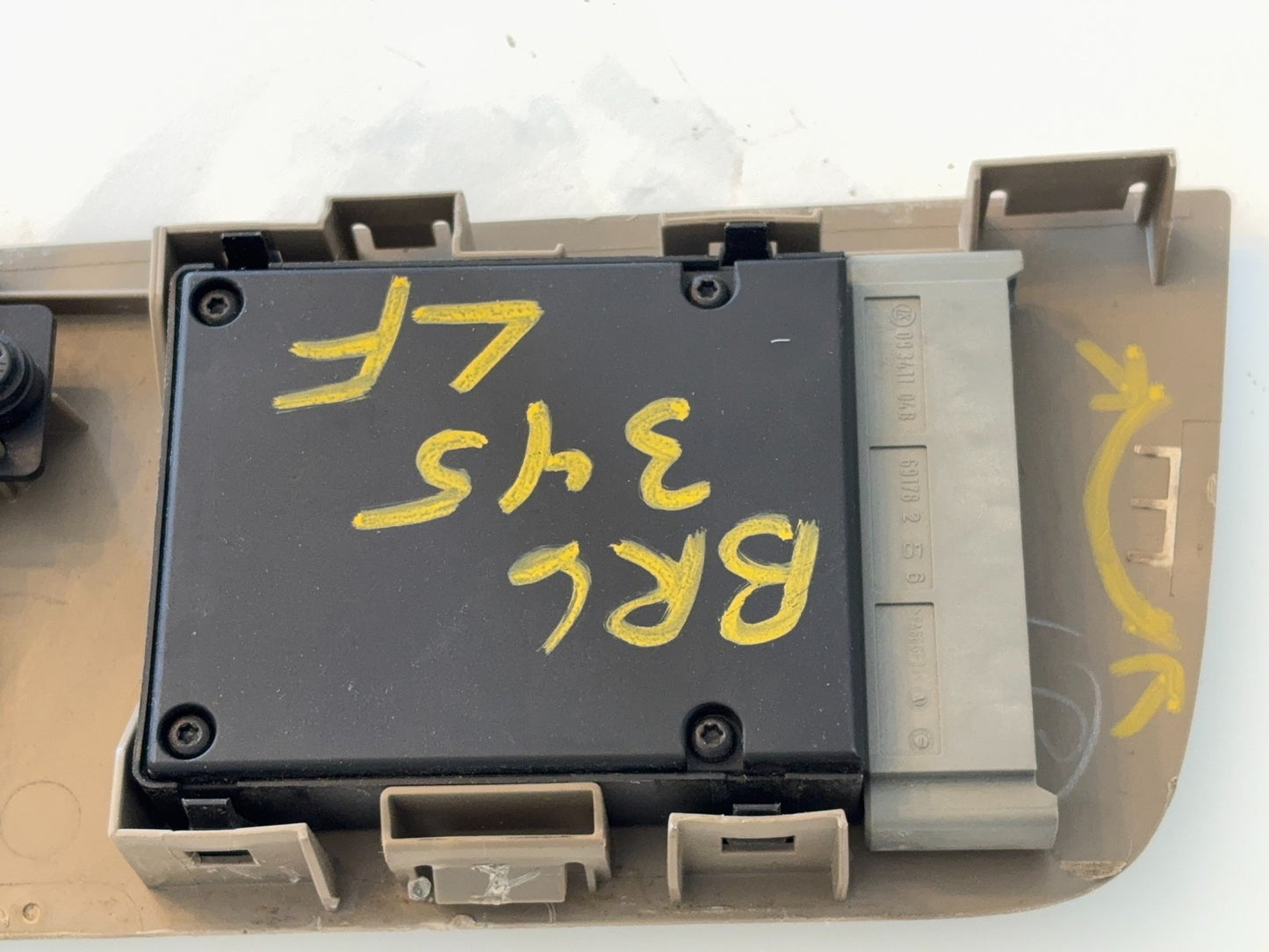 Power Seat Switch & Bezel 10-11 Ram 1500 2500 3500 LH 8-Way Power Lumbar Memory