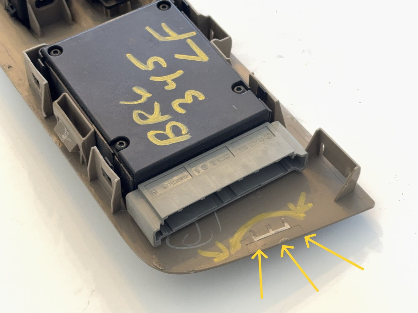 Power Seat Switch & Bezel 10-11 Ram 1500 2500 3500 LH 8-Way Power Lumbar Memory