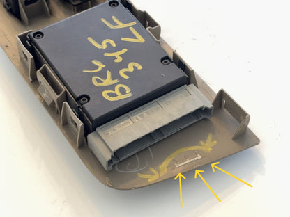 Power Seat Switch & Bezel 10-11 Ram 1500 2500 3500 LH 8-Way Power Lumbar Memory