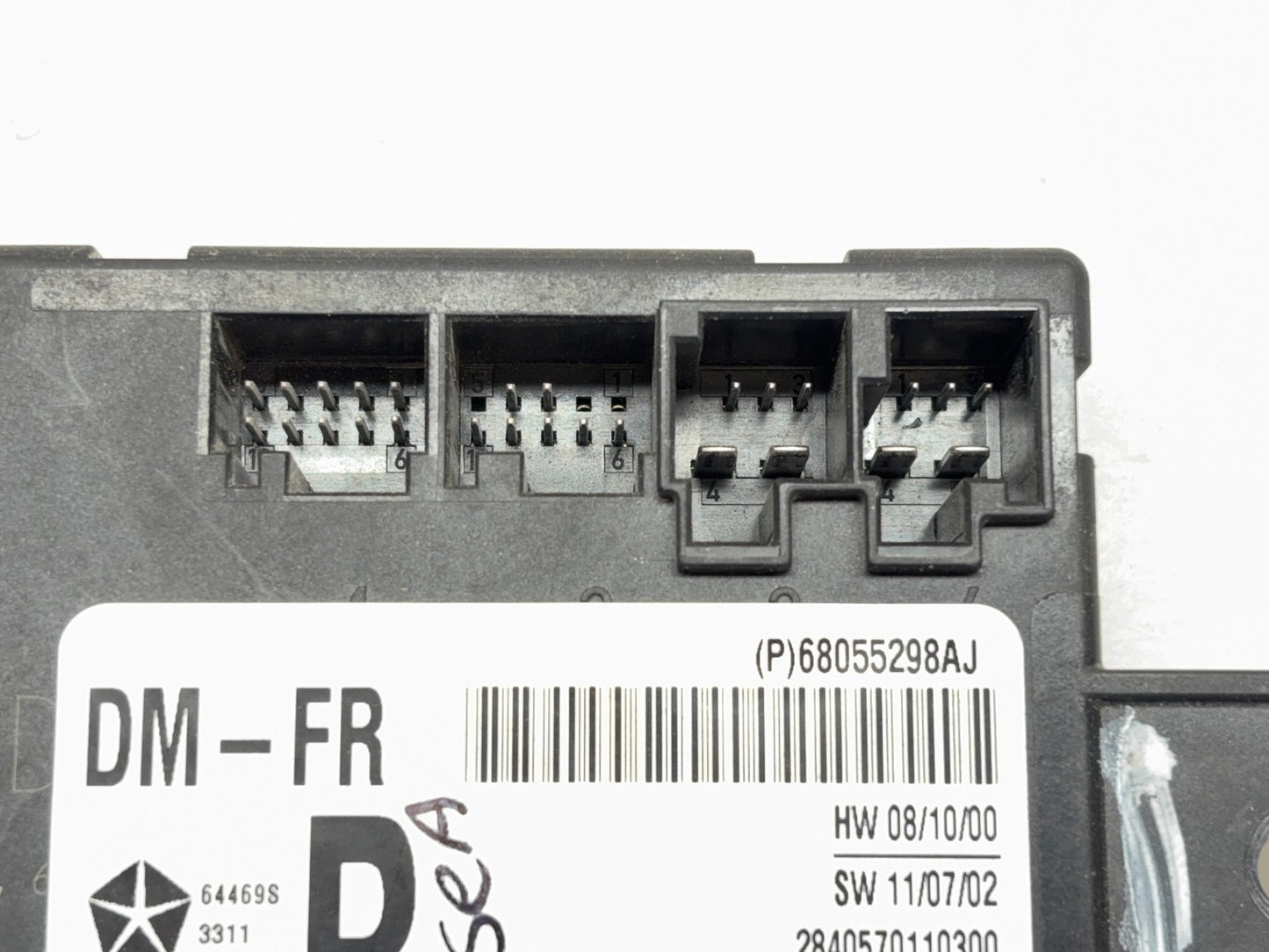 Passenger Side Door Module, 2010-2012 Ram 1500 2500 3500, RH 68055298AJ