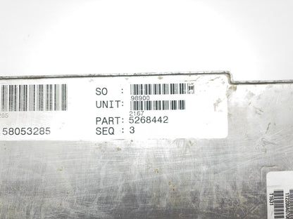 Engine Computer, ECU PCM ECM 2010-2012 Ram 2500 6.7L Cummins Diesel 5268442 Used