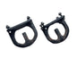 Used OEM Mopar Front Bumper Tow Hooks 2003-2011 Dodge Ram 2500 3500 52020587AB