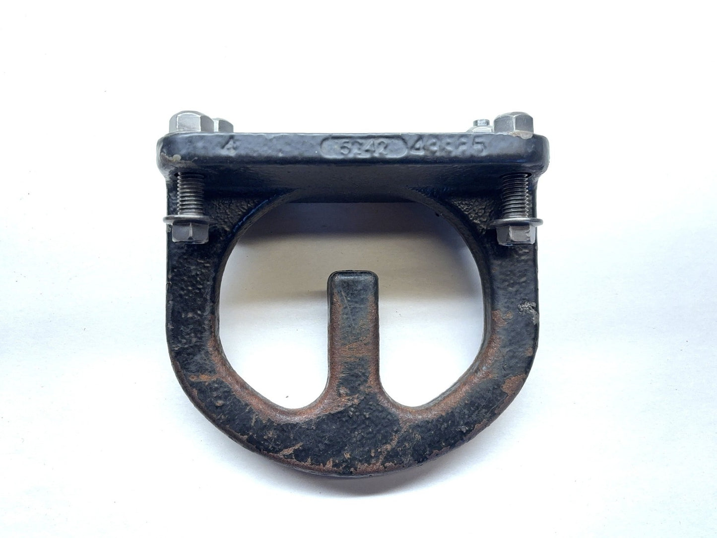 Used OEM Mopar Front Bumper Tow Hooks 2003-2011 Dodge Ram 2500 3500 52020587AB