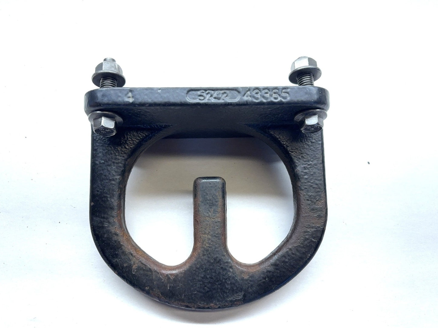 Used OEM Mopar Front Bumper Tow Hooks 2003-2011 Dodge Ram 2500 3500 52020587AB