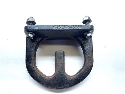 Used OEM Mopar Front Bumper Tow Hooks 2003-2011 Dodge Ram 2500 3500 52020587AB