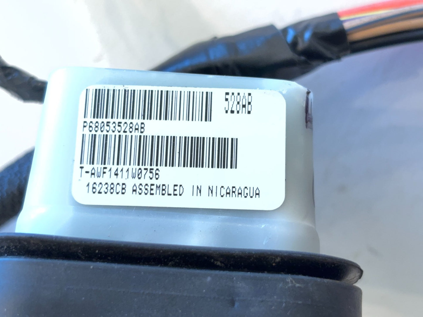 Rear Right Side Passnger Door Wiring Harness 2011 Dodge Ram Crew Mega 68053528AB