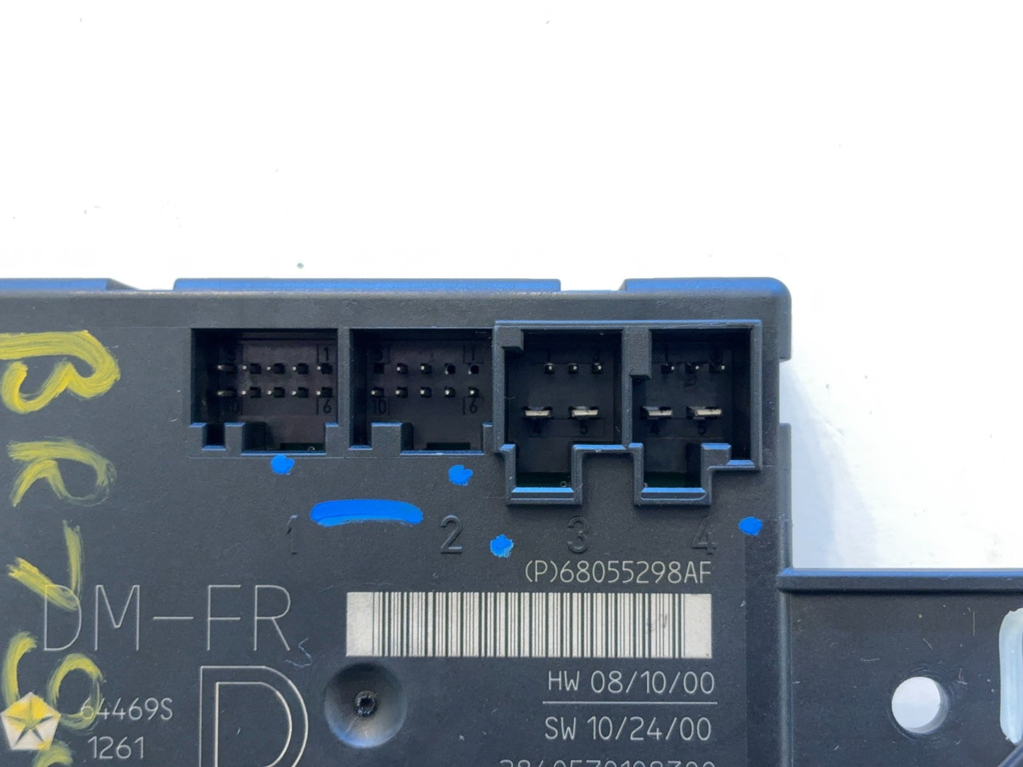 Passenger Side Door Module, 2010-2012 Ram 1500 2500 3500, 68055298AF RH