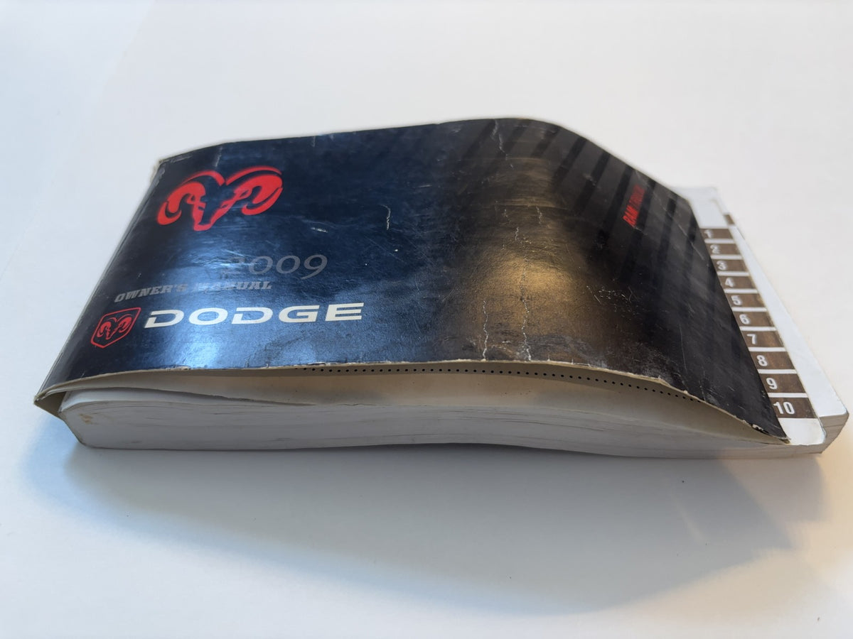 Owner's Manual for 2009 Ram 1500 ONLY 3rd Edition - Poor Condition but Usable