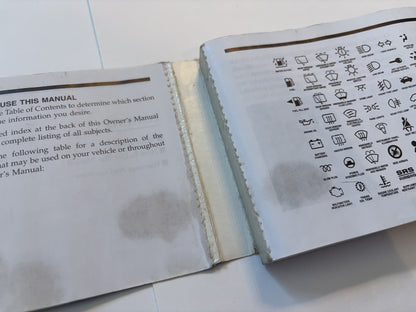 Owner's Manual for 2009 Ram 1500 ONLY 3rd Edition - Poor Condition but Usable