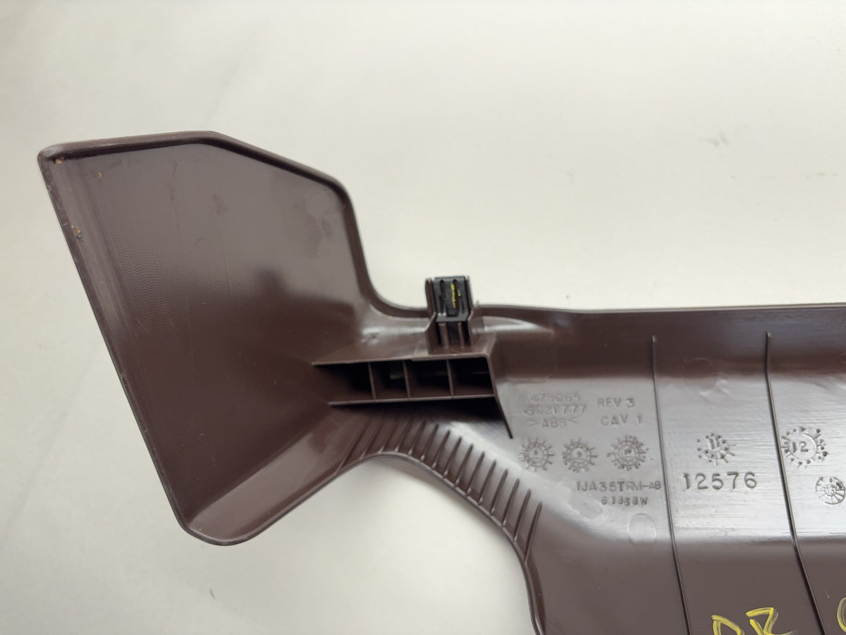 Jack Storage Cover Trim Piece, 2010-2018 Dodge Ram 1500 2500 3500, Brown