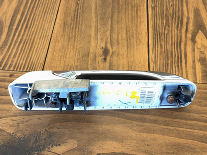 Left Driver Rear Exterior Painted Door Handle 2010-18 Ram 1500 2500 White PW7