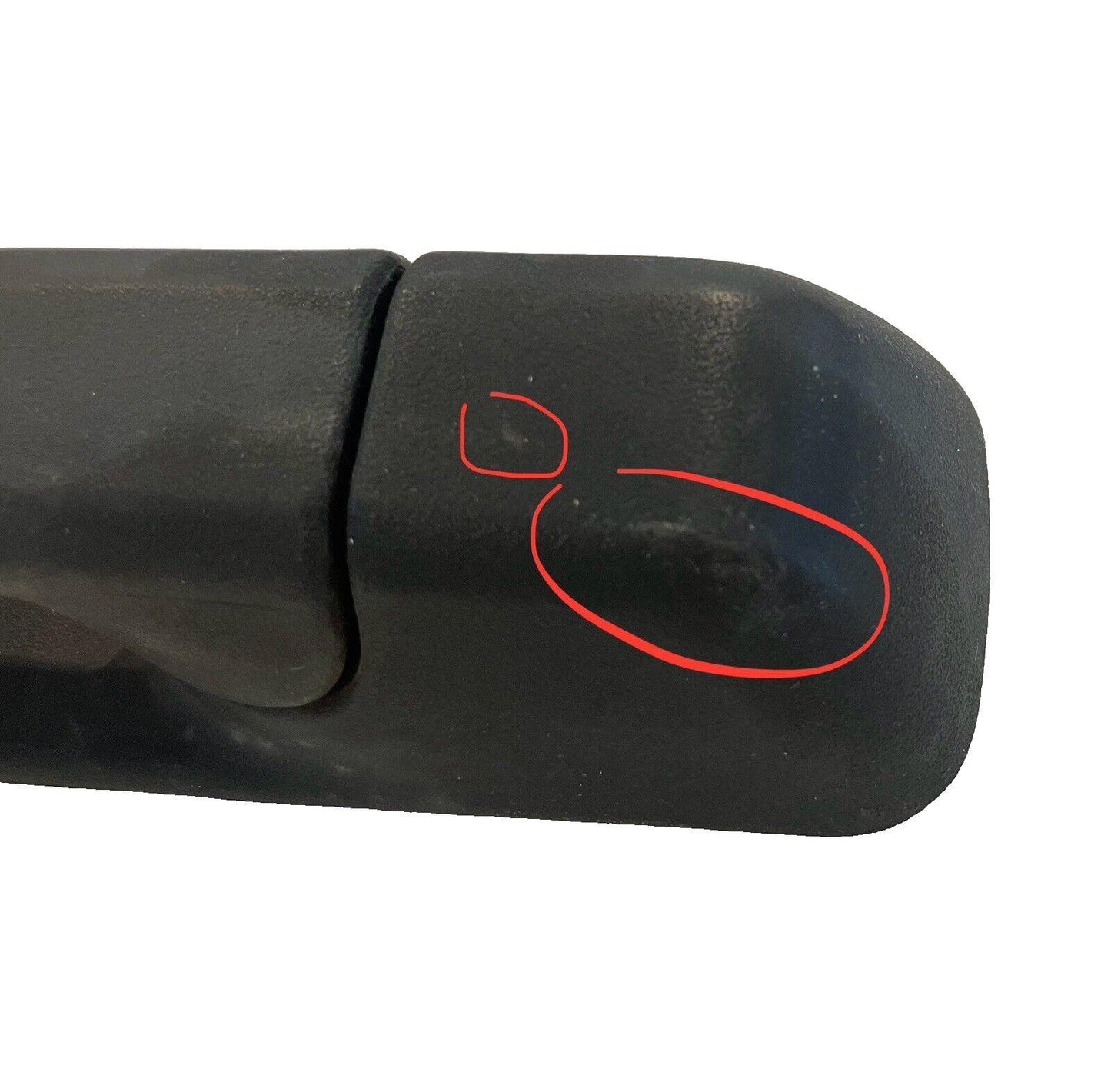 Driver Side Rear Door Handle 09-18 Ram 1500 10-18 2500 3500 Textured 55112385AC