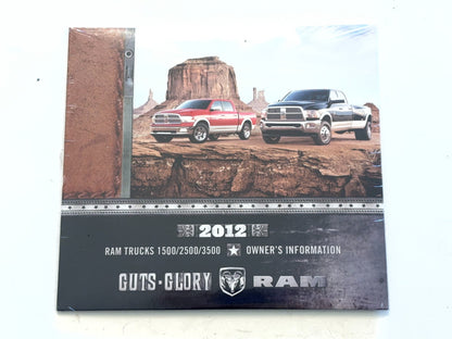 Owner's Manual, 2012 Ram 1500 2500 3500 Gasoline and Diesel Engines 4th Edition
