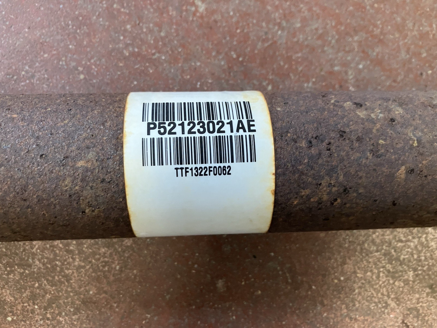 Front Drive Shaft, Ram 2012-2018 1500, 65RFE Column Shift Trans. P/N 52123021AE