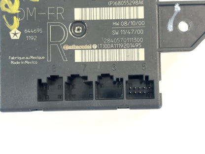 Passenger Side Door Module, 2010-2012 Ram 1500 2500 3500, 68055298AK RH