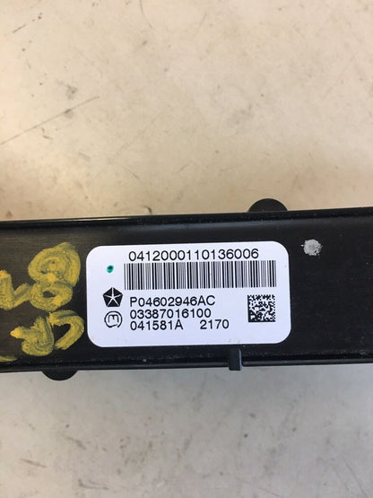 2012 Ram 2500 Dash Switches Panel Tow Haul Traction Control Tire Load 4602946AC