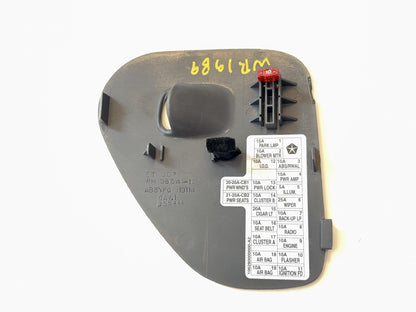 Dash Fuse Cover 1998-01 Ram 1500 1998-02 2500 3500 Mist Gray RU36RC8AB *dmg tab
