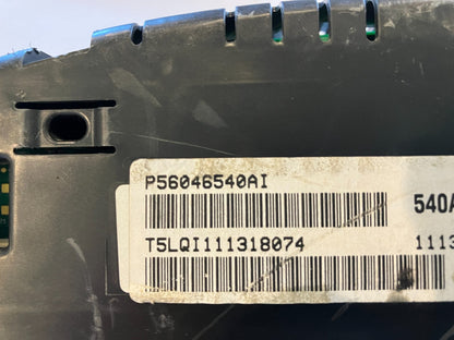 Speedometer Instrument Cluster, 2013 Ram 1500, 56046540AI 3.5" Info Display