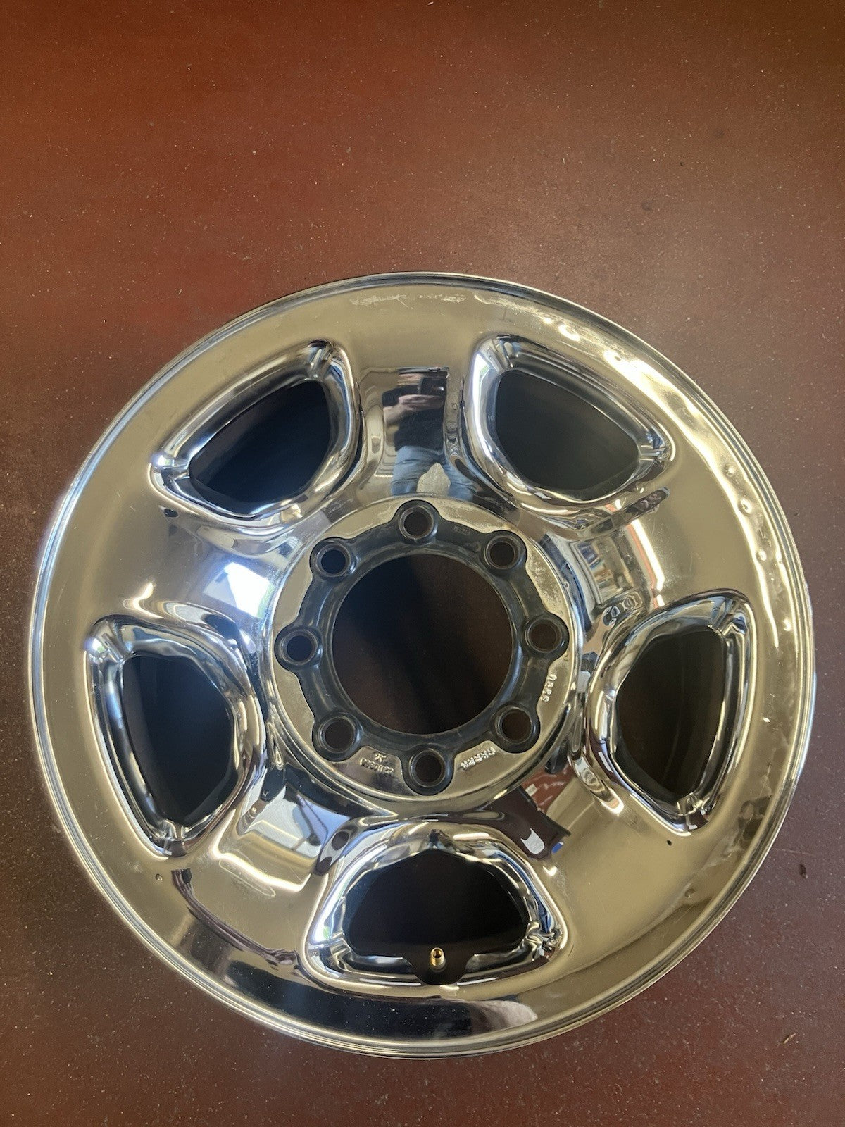 17X8 Chrome Clad Steel Wheel 2003-13 Dodge Ram 2500 PU. P/N 52110366AC