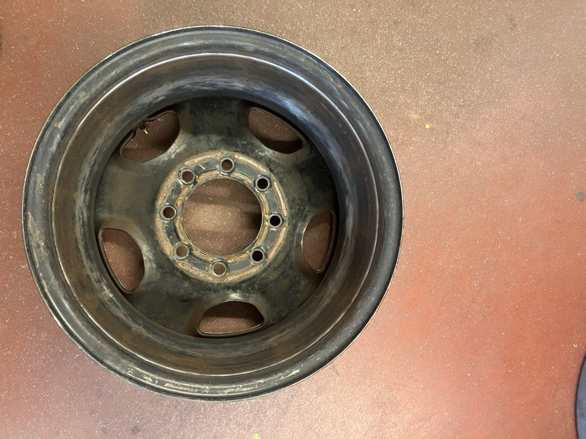 17X8 Chrome Clad Steel Wheel 2003-13 Dodge Ram 2500 PU. P/N 52110366AC