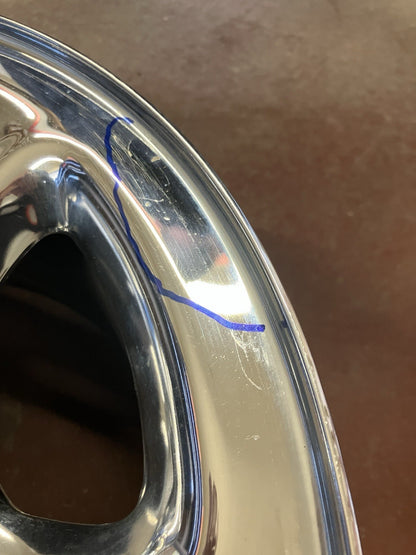 17X8 Chrome Clad Steel Wheel 2003-13 Dodge Ram 2500 PU. P/N 52110366AC