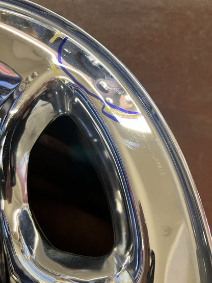 17X8 Chrome Clad Steel Wheel 2003-13 Dodge Ram 2500 PU. P/N 52110366AC