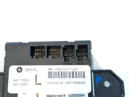 Driver Side Door Module, 2013-2016 Ram 1500 2500 3500, 68155771AD Manual Fold