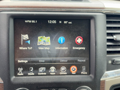 Replacement Touchscreen for 2013-2017 Ram 1500 2500 3500 UConnect VP4 Radio Used