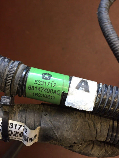 Driver Left Side Battery Cable 2013-2016 Ram 2500 3500 Cummins 68147498AC