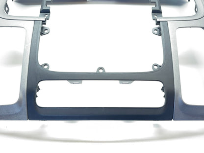 Radio Bezel 2013-18 Ram 1500 2500 3500 2019+ 1500 Classic Dark Gray Bench Seat