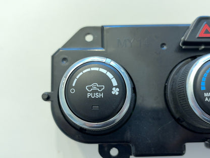Climate Control Heater Control 2014 Ram 1500 w Rear Defrost ONE PLUG 68186217AC