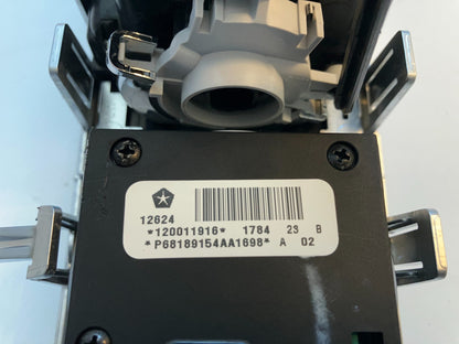 Headlight Switch with Driver Side Vent, 2013-2018 Ram 1500 2500 3500 Silver Trim