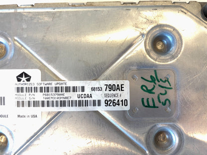 Engine Computer, ECU PCM ECM 2014 Ram 1500 5.7 8-SPD 05150816AB 68153790AE