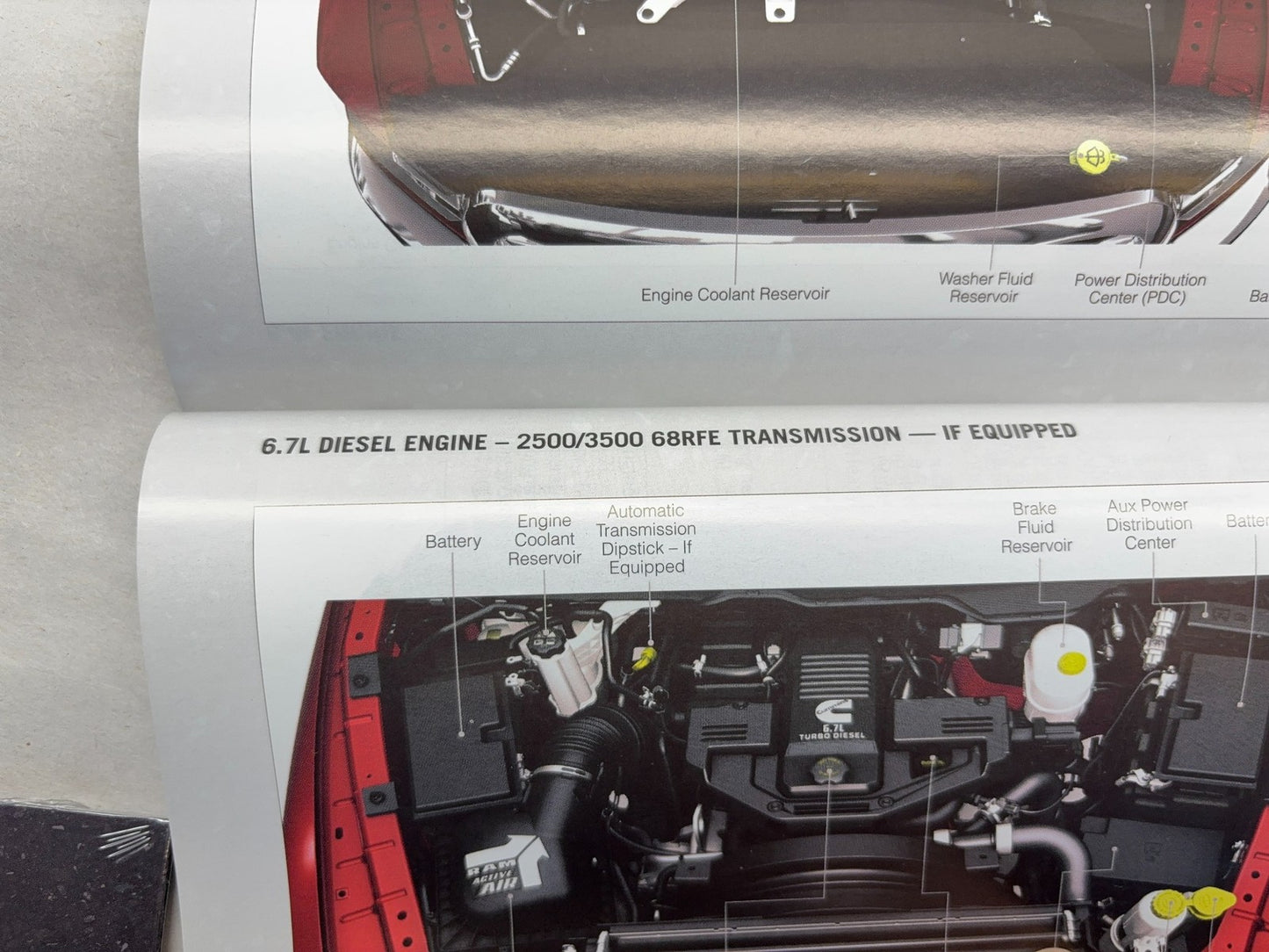 Owner's Manual, 2014 Ram 1500 2500 3500 with supplements for HD Trucks Towing