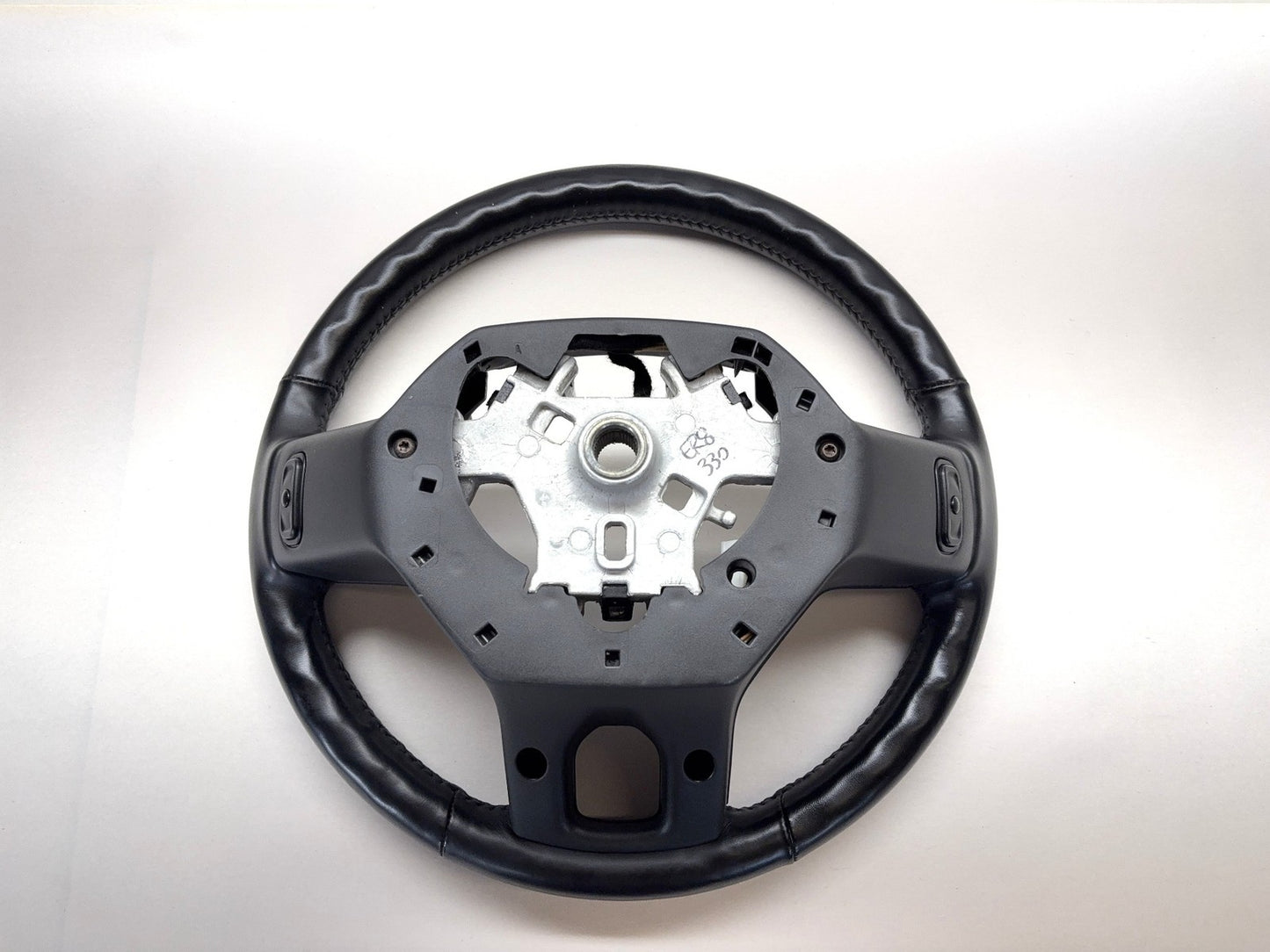Heated Leather Steering Wheel Ram 1500 2500 3500 2013-2018 Black 1XC20DX9AE Worn