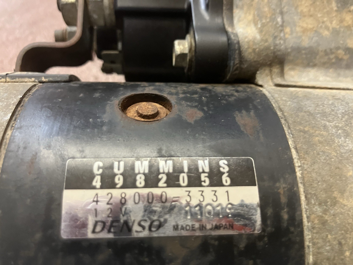 Used 2009-2018 Dodge Ram 2500 3500 Starter Motor 6.7 Cummins 68049020AA