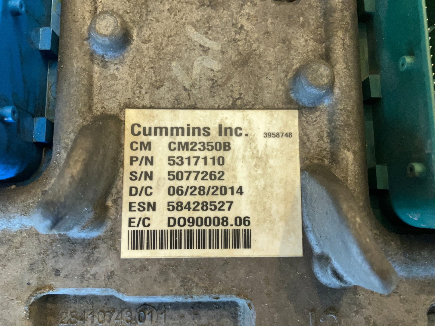 Engine Computer, ECU PCM ECM 2013-2015 Ram 2500 3500 6.7L Cummins Diesel 5317110