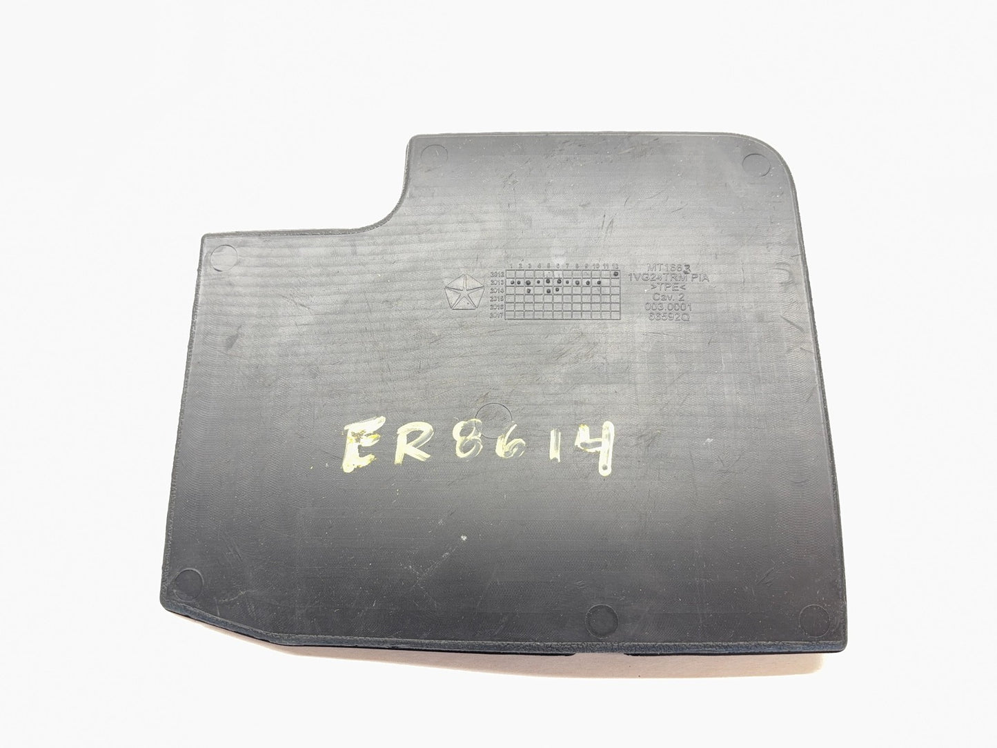Console Mat, Lower Console, for Business Console with CD Player, 2013-2018 Ram