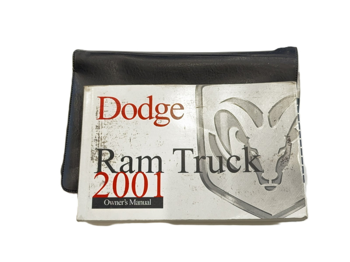 Owner's Manual, 2001 Ram 1500 2500 3500 Gasoline Engines Only