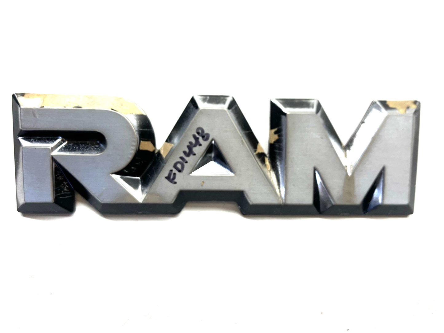 Ram Fender Emblem, 1981-1990 Dodge 150 250 350 Pickup, Used