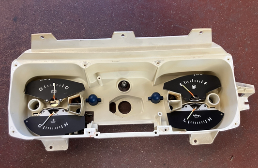 12/15/84-89 Dodge Pickup, Ramcharger Instrument Cluster P/N 4075444